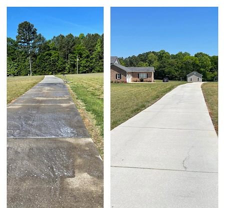 Driveway Washing That Lasts: How to Prevent Tire Marks and Mildew